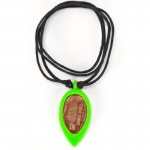 "Mather Nature Green" Pennybandz Pendant-Necklace 